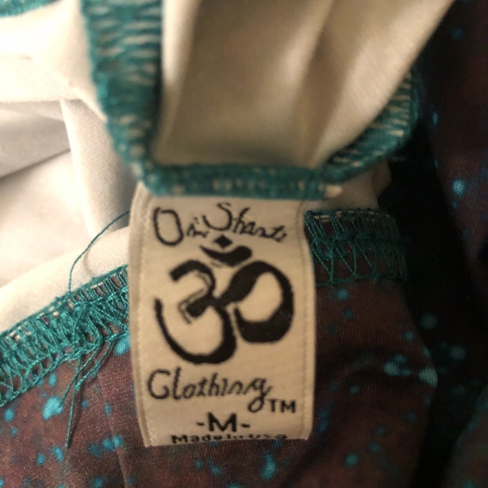 Om shanti yoga leggings